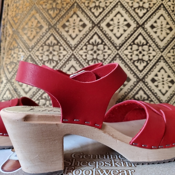 Lotta From Stockholm Red Sandles - Gorgous. Sz. 7.5. - Picture 8 of 10